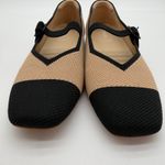 Vivaia Margot Mary Jane Comfort Minimalist Arch Support Flats Nude Black 9.5 Photo 4