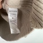 Athleta Jacquard Textured Crew Sweater Merino Wool Size Medium M EUC L2377 Photo 6