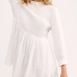 Free People White Mini Dress Photo 0