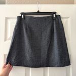 Mystic Vintage Grey Knit Mini Skirt Photo 2
