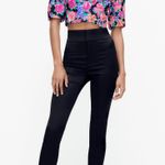 ZARA Floral Print Crop Top Photo 4