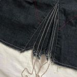 Marithe Francois Girbaud dark wash denim midi skirt Sz small Blue Photo 1