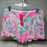 Lilly Pulitzer NWT  Buttercup Knit Shorts Size 4 Flock Full of Fun Photo 2