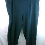 CJ Banks 3X Midnite Blue Knit Pants Plus Photo 0