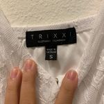 Trixxi White Lace Romper Photo 3