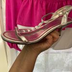 Silver Slipper Silver Beaded sandals #glamour  8.5 Photo 2