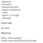 Alice + Olivia Kamryn Sequin Cowl Back Mini Dress Photo 5