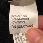 ZARA 𝅺euc  sweater dress with leather zipper trim m Photo 3