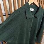 Tuckernuck  Forest Green Long Dolman Sleeve Collared Polo T-Shirt Women’s M/L Photo 1