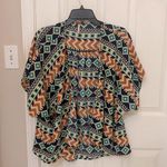 My Story Aztec Short Sleeve Open Cardigan Photo 0