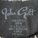 Brandy Melville John Galt  Black Brooklyn NYC T-Shirt Leopard Collar - VGUC Photo 3