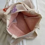 Flower Tote Tan Photo 2