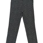 St. John Emma Scattered Dot Crop Pants in Caviar / Bianca Black/White Size 6 Photo 2