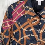Charter Club Vintage 90s Y2K Equestrian Cotton Quilted Jacket Size Large Horse Photo 5