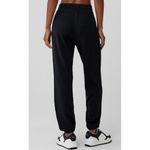 Alo Yoga Alo Waffle Weekend Escape Joggers Black High-Rise Waist Thermal Sweats Sweatpant Photo 1