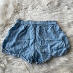 Aerie Chambray Paperbag Shorts Photo 6