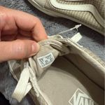 Vans Women's Beige and White Sneakers Photo 3
