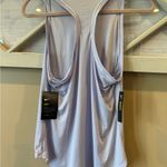 Nike ‎ Running Dri Fit Women’s Swoosh Logo Purple Tank Size Medium Racerback NWT Photo 3