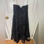 Ciebon Emilia Bustier Lace Midi Dress L Black Size L Photo 2