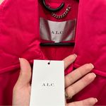 ALC Frank NWT A.L.C womens. Lincoln Jacket S Streamlined Water Resistant Pink Snap Front Photo 9