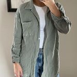 Mint green light cardigan! Size small Photo 0