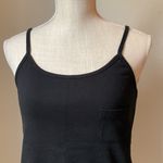 Newport News  Basic Black Tiny Pocket Tank Top Photo 7