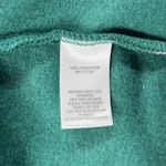 Quacker Factory  Shirt S Green Cardinal Fleece Snowflakes Cozy Holiday Christmas Photo 6