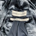 Urban Outfitters UO Crushed Velvet Slouchy Overalls Shale Blue Women’s Size XS Photo 9