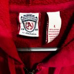 Aeropostale Y2K long sleeve zip up hoodie, hot pink size large Photo 1