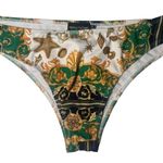 Pretty Little Thing Green Shell Chain Print Scoop Neck Bikini MISMATCH SIZES Photo 1