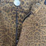 RE/DONE ‎ LEVIS LEOPARD TWILL PENCIL SKIRT Photo 3