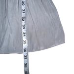 Ramy Brook Paris Sleeveless High Neck Mini Dress in Silver SMALL Photo 7