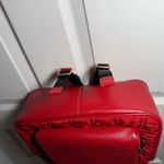 Coach Red Court Backpack With Ruching Photo 4