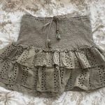 ZARA Ruffle Mini Skirt Photo 0