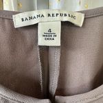 Banana Republic Halter Front Button Loop Keyhole Racerback Slate Gray Grey Top 4 Photo 6