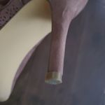 LC Lauren Conrad 3 inch open toes short boots size 10 in pale pink by  Photo 2