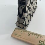  Signature C Monogram Y2K Coach Jacquard Signature C Turn Lock Black Beige Photo 13