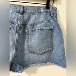 7 For All Mankind  High-Waisted Denim Belted Shorts Size 29 Photo 8