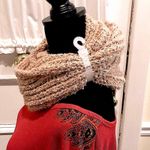 Women’s Pink Knit Infinity Scarf / Neck Warmer NWT Photo 1