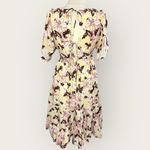 The Clothing Company NWT THE CLOTHING CO Boutique Floral Tie Back Fit & Flare Midi Dress, Medium Photo 5