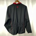 FootJoy  Full Zip‎ Golfing Lightweight Jacket in Black Red Size Large Photo 1