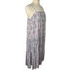 NEW‼️HERSY Tiered Maxi Dress‎ with Adjustable Spaghetti Straps, LARGE Tan Photo 2