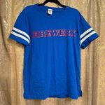 PINK - Victoria's Secret  Red White Blue 4th of July Firewerk Campus T Shirt Large Photo 0