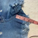 Hollister Denim Shorts Women's 27 Blue Daisy Floral All Over Print High Rise Mom Photo 10
