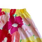Lilly Pulitzer Lavish Lilly Floral Print Mini Skirt Pull-On Stretch Size Small Photo 1