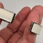 Tokyo Jane Off White Enamel Goldtone Bangle Bracelet Gold Photo 9