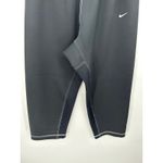 Nike  Pro Dri-Fit‎ Black Fleece Training Pants Sweatpants Elastic Waist Women L Photo 2