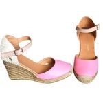 Kurt Geiger  Brown and Pink Wedge Heels Photo 1