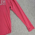 Royce Brand OHIO Womens Long Sleeve Shirt S Red OH Crew Neck Thumbhole Ohio State Buckeyes Photo 10