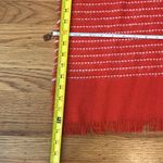 Old Navy  Orange and White oversized scarf Photo 3